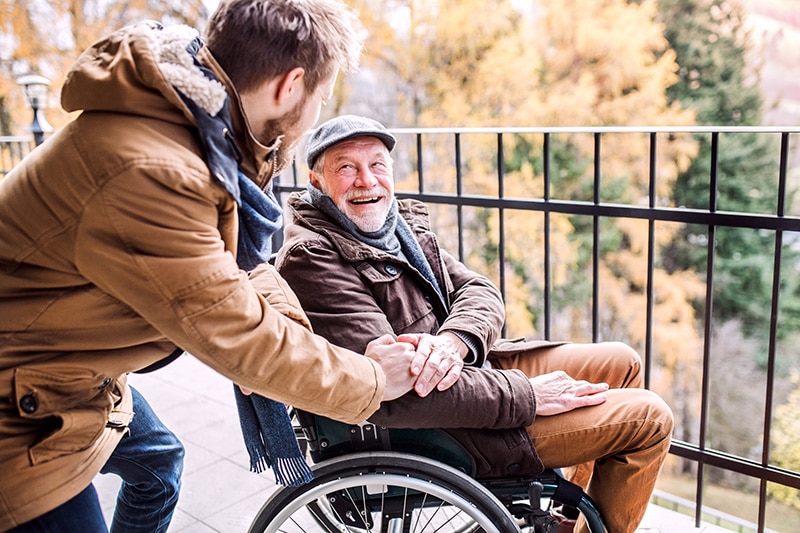 Walking and Traveling with Person in a Wheelchair