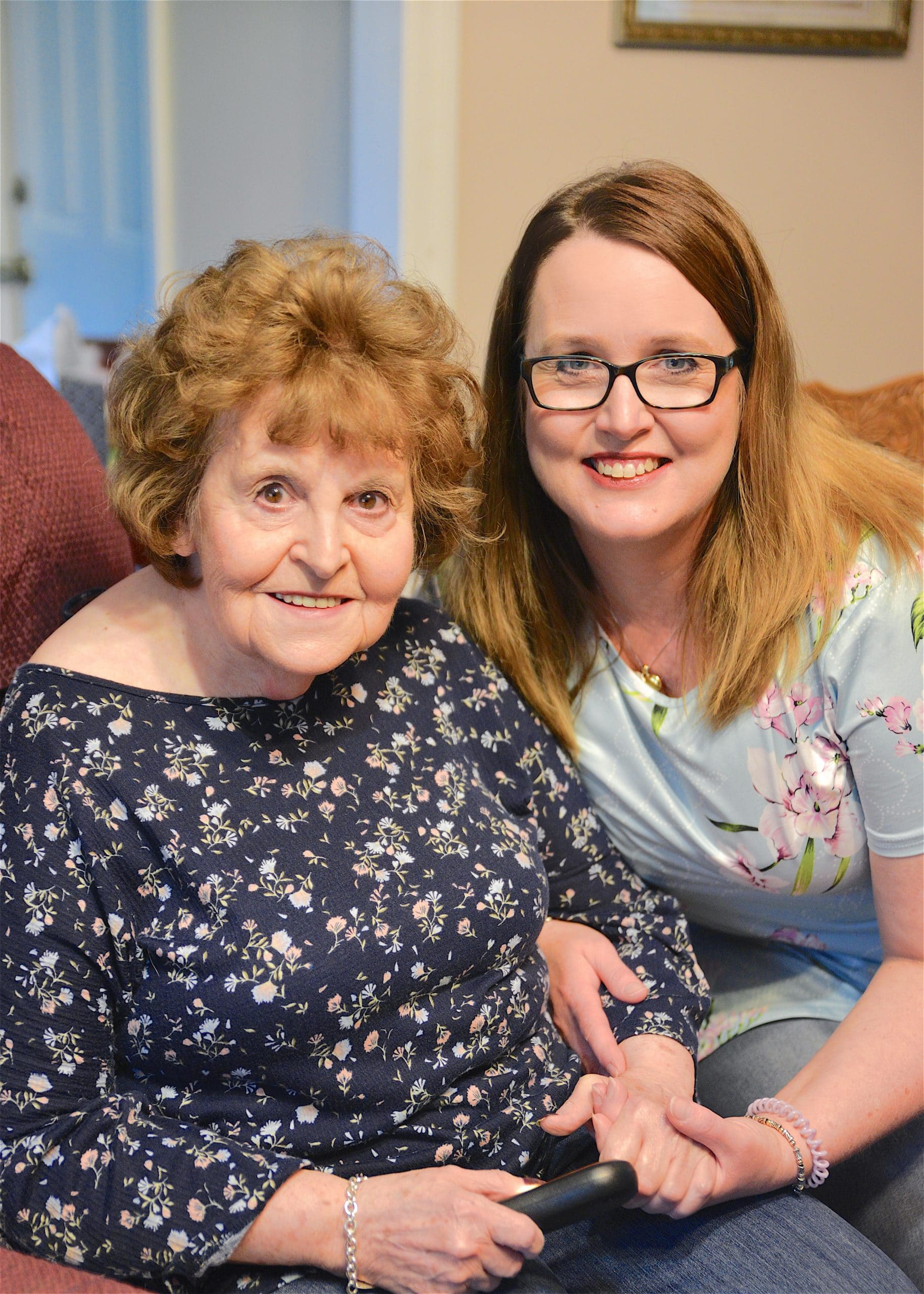 Caregiving for her mom with Alzheimer's