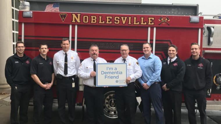 Noblesville Fire Department Dementia Friends Indiana