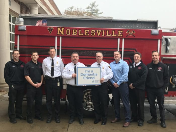 Noblesville Fire Department Dementia Friends Indiana