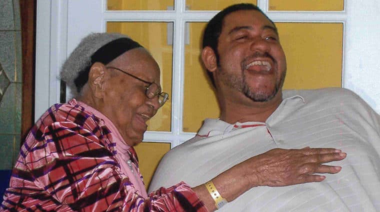 Tauhric Brown and Gran