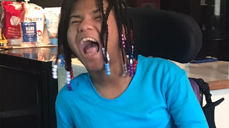 CICOA helps Viqtouria's family with her special needs