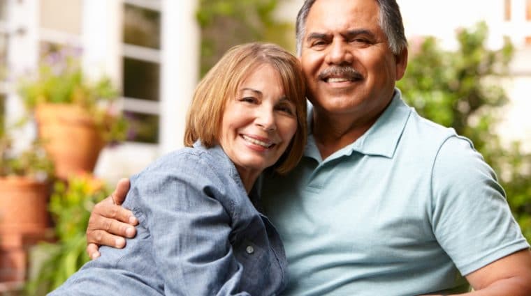 Senior Couple at Home