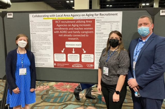 CICOA Poster Presentation at AGS22