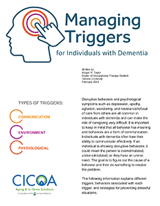 Managing Triggers for Individuals with Dementia