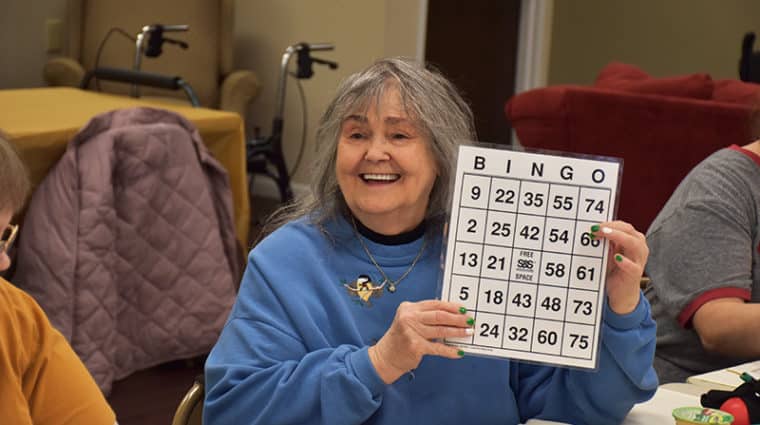 Bingocize and Fresh Produce Helps Older Woman Live a Better Life