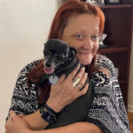 Pet Connect Program Indy Senior and Her Dog