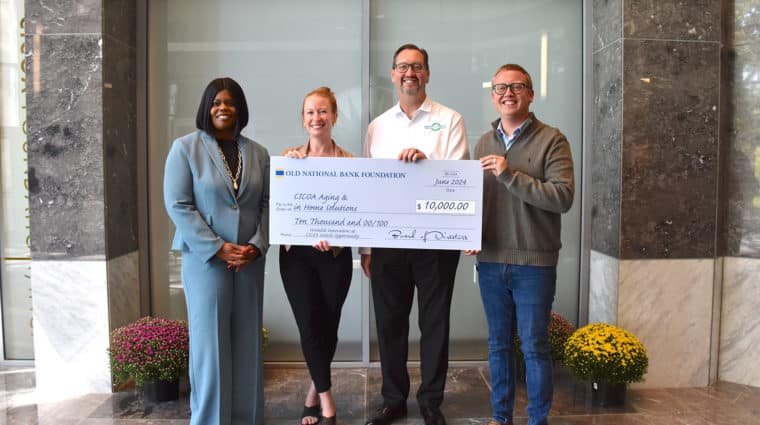 Old National Bank Foundation grant to CICOA