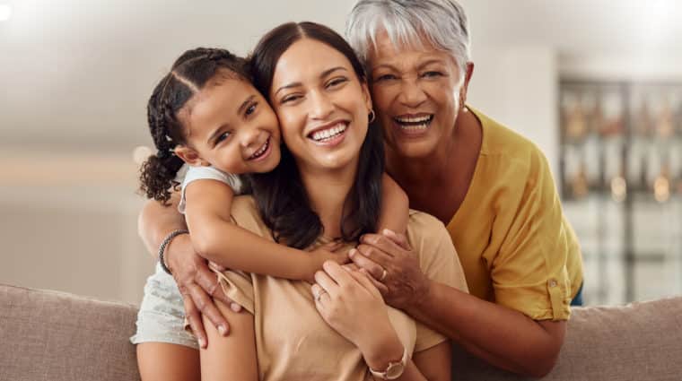 Sandwich Generation: Working woman caring for young kids and aging parents