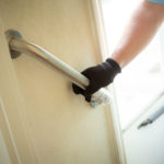 Grab bar provides steady grip to prevent falls at home