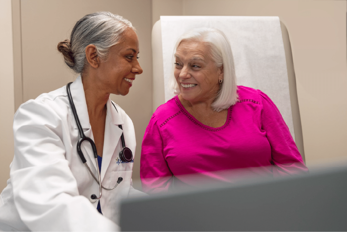 Centerwell Senior Primary Care patient and doctor