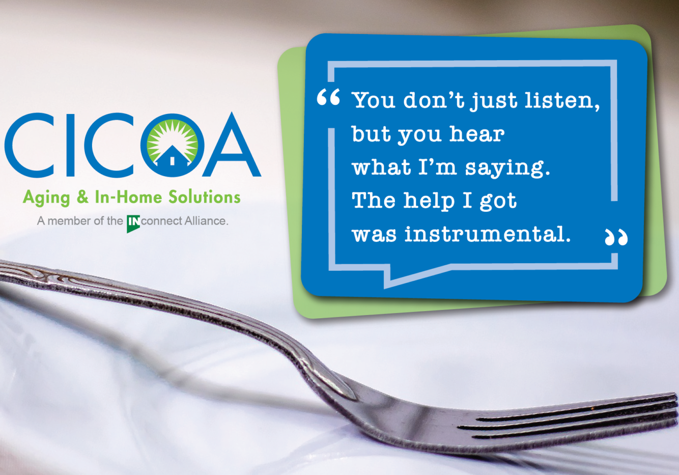 CICOA Home-Delivered Meals Testimonial