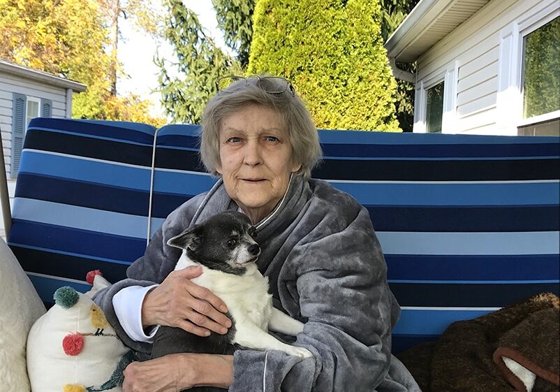 Nancy receives home delivered meals