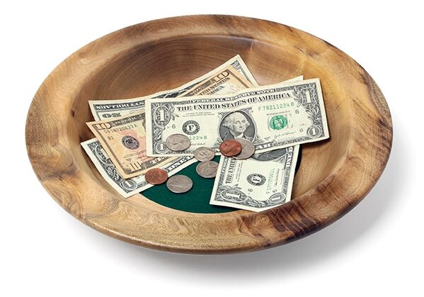 Church collection plate